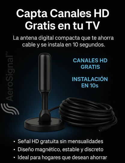 Antena Digital HD Para TV PLUS