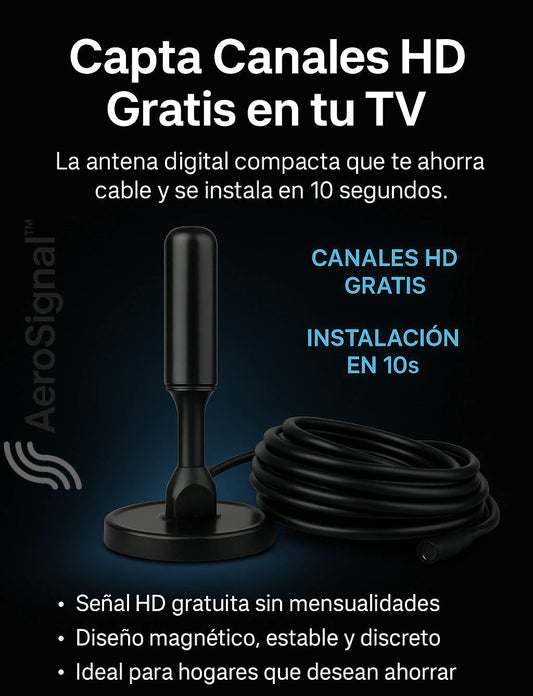 Antena Digital HD Para TV PLUS