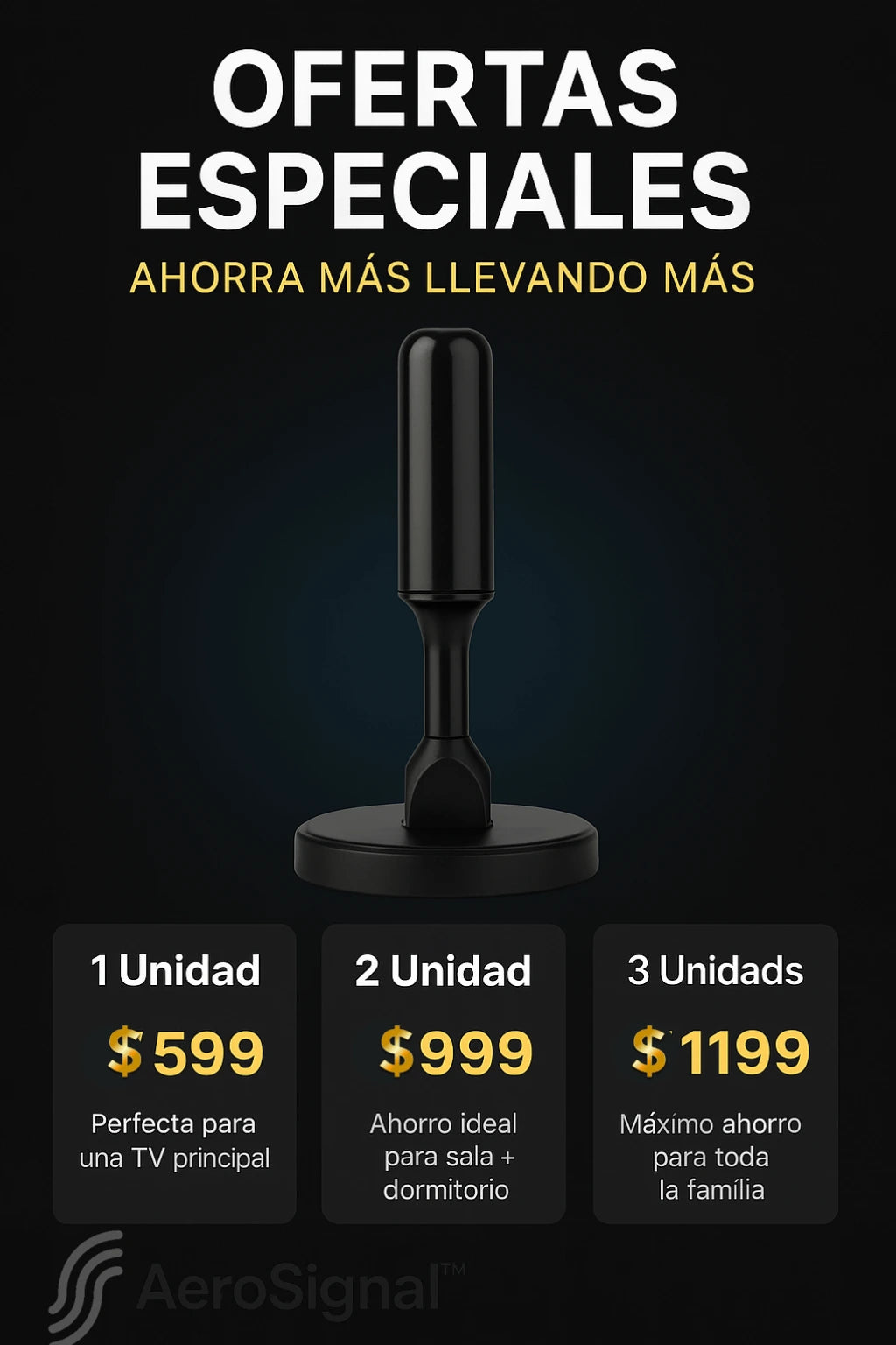 Antena Digital HD Para TV PLUS