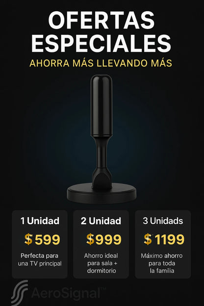 Antena Digital HD Para TV PLUS