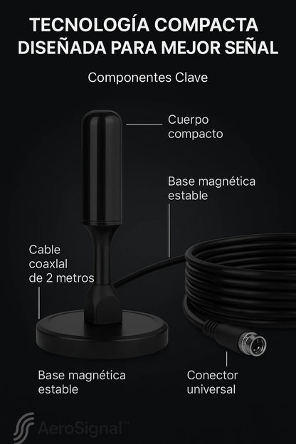 Antena Digital HD Para TV PLUS